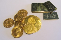Ritiro e vendita monete d'oro e lingotti